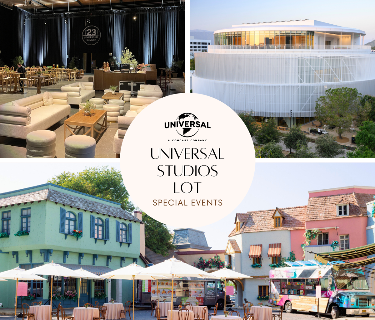 Universal Studios Lot – Special Events – Book your event today!